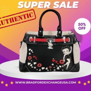 Betty Boop Handbag With Shoulder Strap And Pudgy Charm