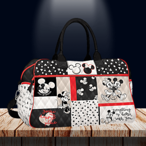 Disney Mickey Mouse And Minnie Mouse Weekender Bag