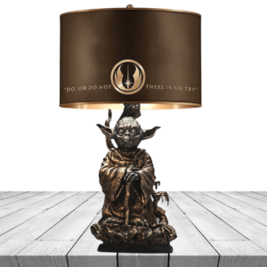 STAR WARS Jedi Master Yoda Masterpiece Tabletop Lamp NIB