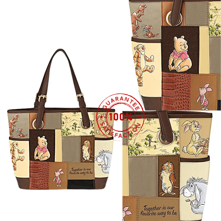 Disney Winnie The Pooh Forever Friends Shoulder Tote - The Bradford ...