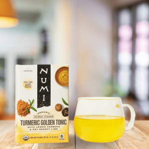 Numi Organic Tea Bags Turmeric Golden Tonic